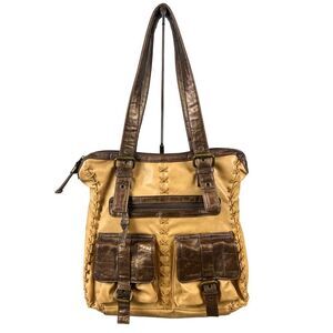 Amy Kathryn Large Western Tote Shoulder Faux Leather Bag